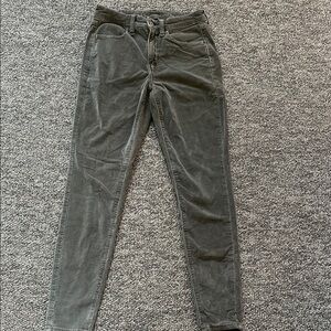 American Eagle Outfitters Gray Skinny Pants
